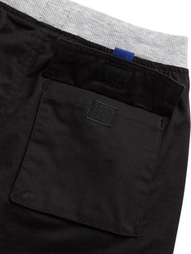 Image of DKNY Boys' Short Set - 2 Piece Soft Fleece Active Hoodie and Running Shorts - Athletic Boys' Matching Outfit Set (Sizes:8-12)