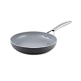 GreenPan Paris 8 Inch Ceramic Non-Stick Fry Pan, Grey -