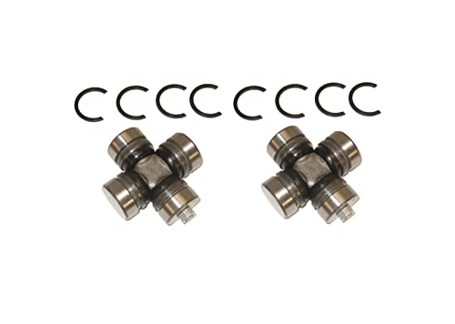 Precision Drive Shaft Universal Joints for Kawasaki, 49050-1002, Reduced Vibration, Quality Tested, Heat-Treated, Set of 2, ATVPC