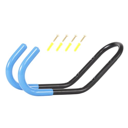 Abaodam Soporte Bicicleta Pared Robusto para Almacenamiento Garaje Colgador para Bicicletas Montaña Carretera y Plegables Fácil Instalación