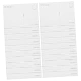 Postkarten zum versenden – das minimalistische design sorgt dafür, dass ihre bilder oder worte gut zur geltung kommen und eine optisch beeindruckende präsentation entsteht. leere weiße karten