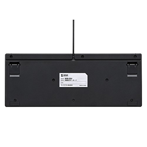 サンワサプライ(Sanwa Supply) 英語配列USBスリムキーボード SKB-E3U の商品画像 6