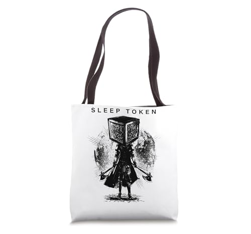 Sleep Token Axe Samurai Tote Bag miniatura 1