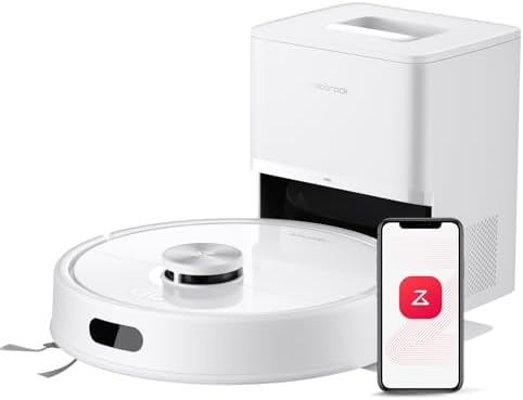 Roborock Q7 M5+ Self-Emptying Robot Vacuum in white