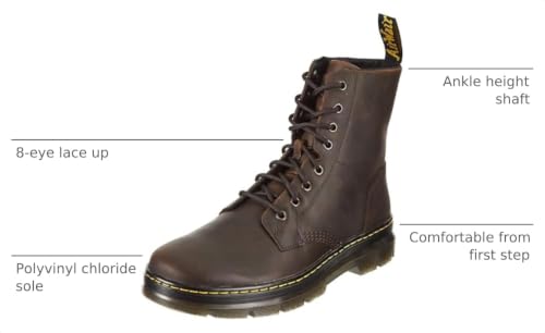 Image of Dr. Martens unisex-adult Combs Leather
