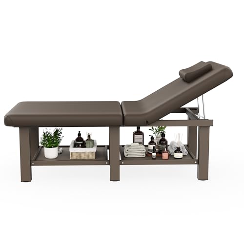 Dolonm 30.5in Wide × 75in Long Stationary Massage Table