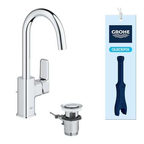 Mitigeur lavabo GROHE Dice résout le gaspillage d'eau chaude avec QuickTool - 2