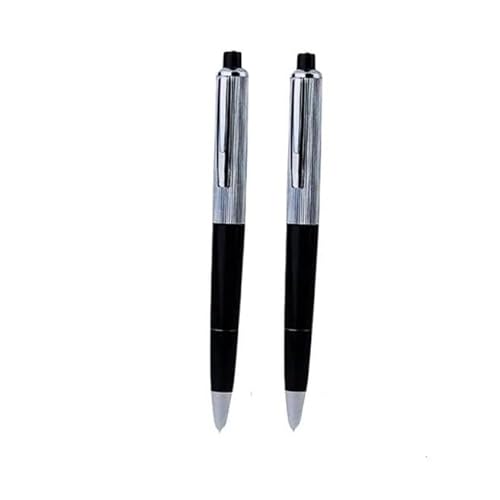 2 Pcs Silver Shock Pen Prank, Interesting Surprising Prank Items, Lightweight Shocking Practical Joke Shock Pen Toys for Outdoor Novelty and Gag Games