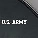 US ARMY Banner USA Decal Car Truck Window Sticker