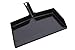Stanley Home Products Black Clip-On Dustpan - Durable Plastic Clip-On Dust Pan with 10.5” Wide Sweep Opening & Easy Grip Handle - Home Dusting & Cleaning Tool