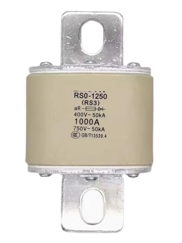 Fusible rápido industrial RS3-1250 de cerámica para redes de 400V