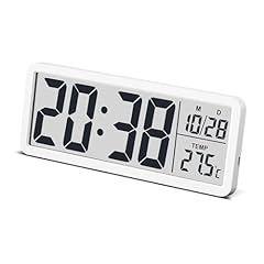 Jo Fomp LCD Digital Wall Clocks Battery Operated, 8 . 5 " Modern Wall Clocks for Living Room Decor photo Jo Fomp LCD Digital Wall Clocks Battery Operated, 8 . 5 " Modern Wall Clocks for Living Room Decor