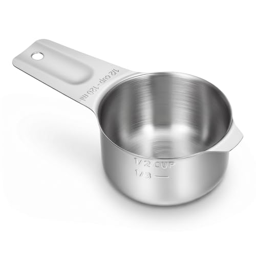 1/2Cup Single Measuring Cup, (120ml, 4oz)