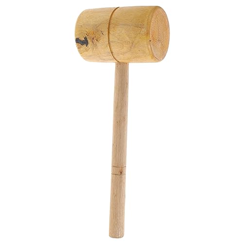 Mipcase Professional Woodworking Mallet Slip Solid Hammer for Carving Home Decoration Factory Use Durable Rosewood with Comfortable Grip High Strength and