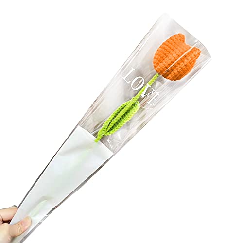 Flor de Crochet Tejida a Mano para Decoración miniatura 1