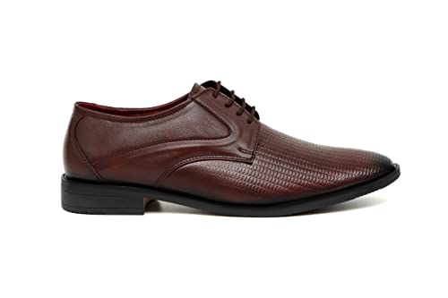 Image of ARAMISH Men's Genuine Leather Lace up Derby Formal Shoes (UK 5 to 10 UK)