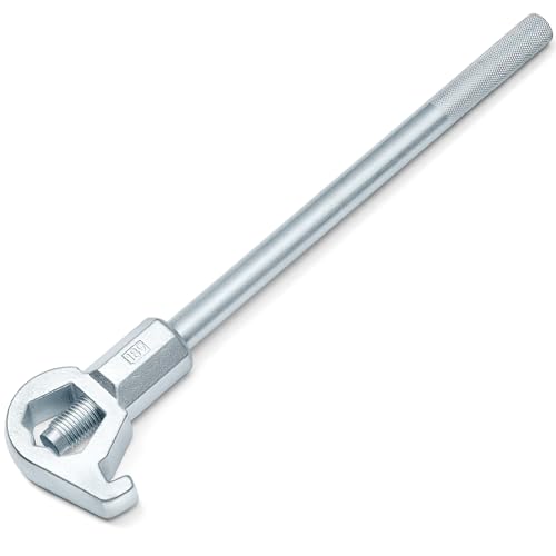 Image of Tandefio 1 Pcs Fire Hydrant Wrench, 1-1 /2 inch to 6 inch, Silver | Adjustable Hydrant Key for Utility Crews, Multifunctional Hydrant Wrench for Tightening Fire Nuts Tightening Water Pipes