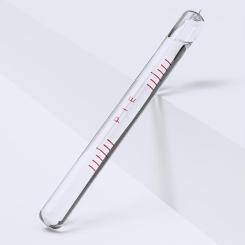 Ersatz Wasserwaage, Glaslibelle, Wasserwaage mit Blase, Röhrenlibellen, Zylinderlibelle, selbstjustierende Empfindlichkeit, Feder, 100x 9.5mm