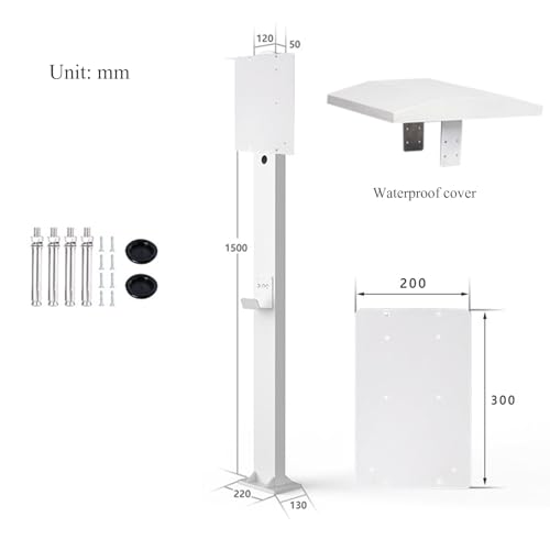 Support de borne de recharge universelle pour protéger le chargeur des intempéries
