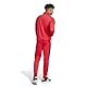 adidas Herren SPORTSWEAR BASIC 3 STRIPES TRICOT TRACKSUIT, pure ruby, M Tall