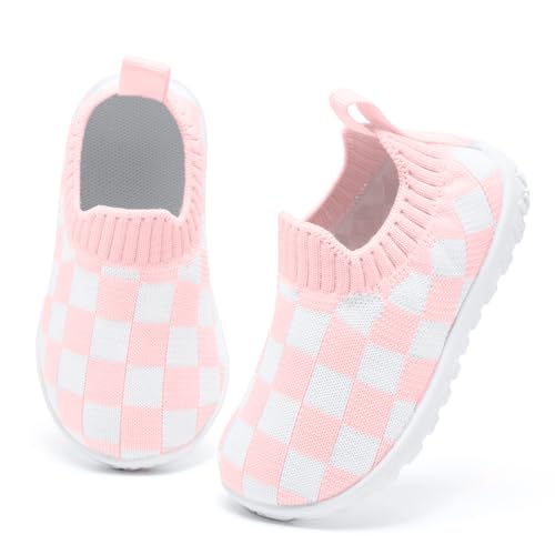 Boys Baby Shoes Girls Lightweight Mesh Breathable Non-Slip Tennis Sock Shoes2