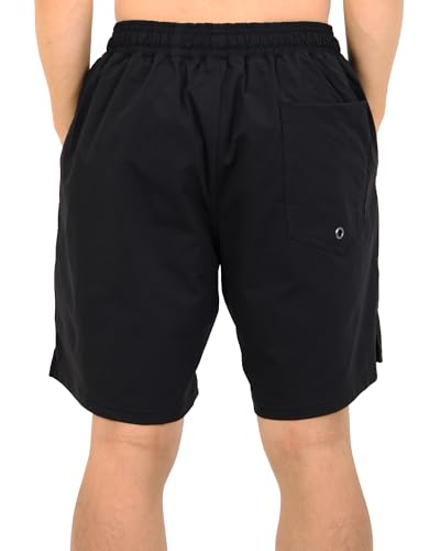 ASTRAIA AVANT 水陸両用 ショートパンツ メンズ ブラック サーフパンツ トランクス ドライ UV ストレッチ 耐塩素 接触冷感 速乾 メッシュ 大きいサイズ 冷感 涼感 黒 水着 蒸れない AA33 の商品画像 1