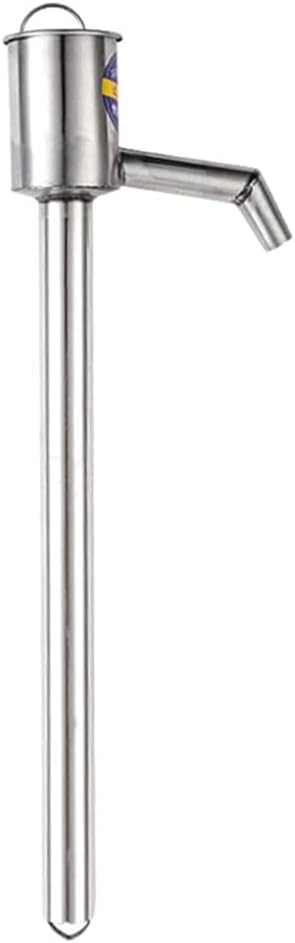 Manual Fuel Pump, Hand Operated Drum Pump, Fuel Transfer Barrel Pump for Diesel, Stainless Steel Barrel Pump for Transfer of Oil, Barrel Pump for Engine Oil,L