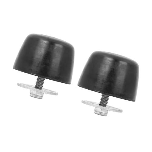 Lot De 2 Butées De Pare-chocs En Caoutchouc Pour Jeep Wrangler (1987-2018) - Réf. KJ71051BK - Noir - Remplacement Direct - 5