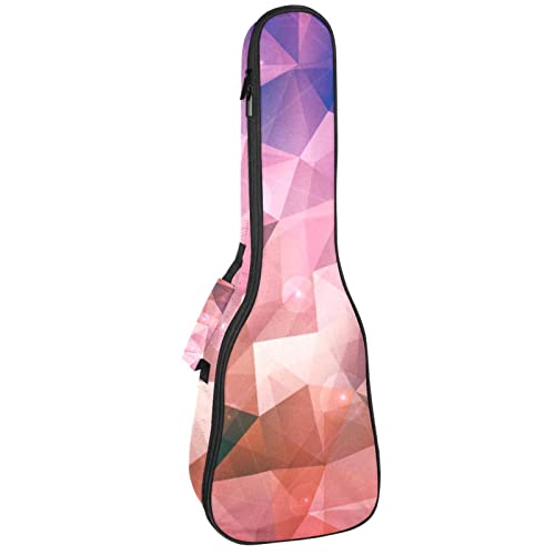 Housse ukulélé ténor et soprano robuste antichoc - Sac de transport rembourré 10mm anti-rayures