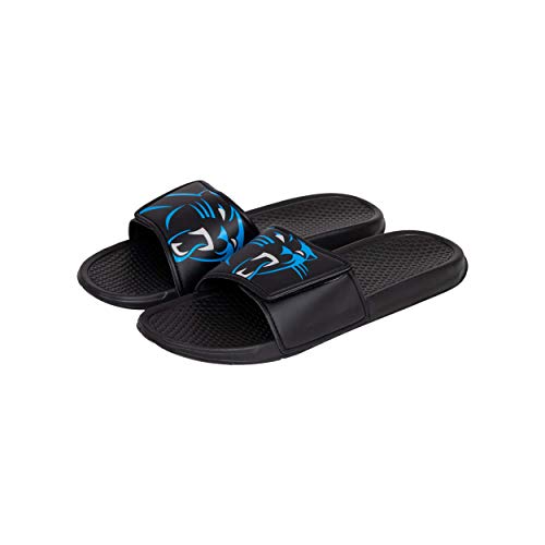 Image of FOCO mens NFL Team Cropped Big Logo Shower Sport Slide Flip Flop Sandals | Casual Sandals