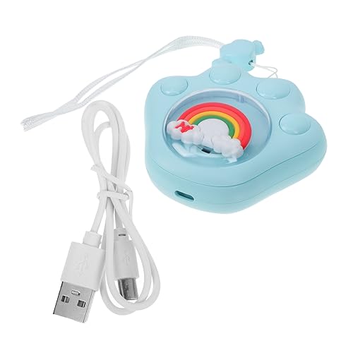 Abaodam Rainbow Hand Warmer USB Portable Glowing Heating Device for Compact Design for Easy Use Quick Heat Go Warmth