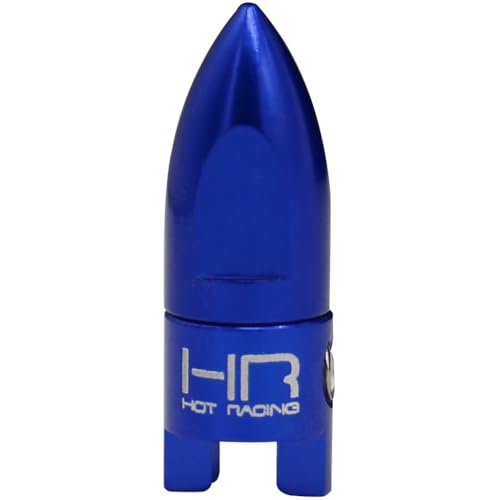 Hot Racing SPN05PN06 Conical Bullet M4 Prop Nut & Drive Dog - Tra M41 & Spartan