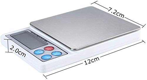 Bilancia Digitale Tascabile Matrix - Professionale, Compatta, Colore Bianco - Foto 14