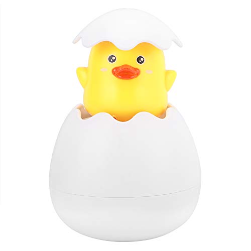 Germerse Duck Egg Toy, Squirt Plastic Baby Bath Egg Toy, Spray Cute Bathing Toy, for Toddler for Shower Bathing Toy Kids Gift