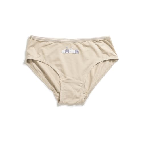 Cotton Cute Print Girl's Panty/Underwear | Regular Fit Multicolour| Breathable & Super Soft Fabric | (Pack of 3) (3-4 Years)4