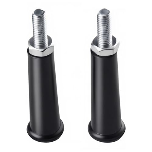 Image of 2Pcs M10 x 80mm Revolving Handle with Nut, Crank Handwheel for Lathe, Milling Machine, Trailer Jack - Threaded Rotary Grip Replacement, Bakelite & Metal, Non-Slip Design