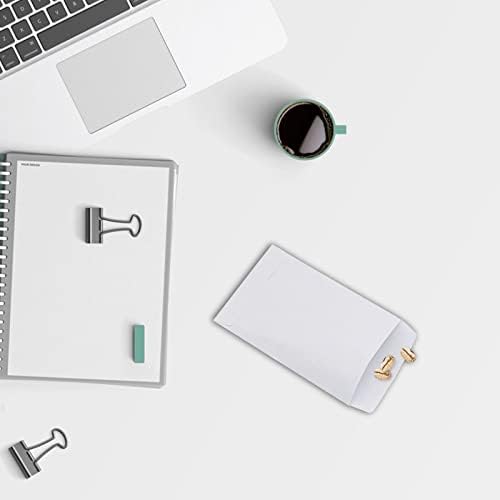 Small Envelopes, 100 Pcs Mini White Seed Envelopes Small Money Envelope for Packing or Storing Little Items, Money, Coins, Notes, Beads or Seeds