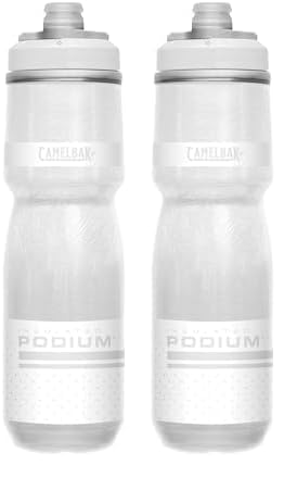 CAMELBAK Bidón Podium Chill reflective ghost, 710 ml, 24oz (Paquete de 2)