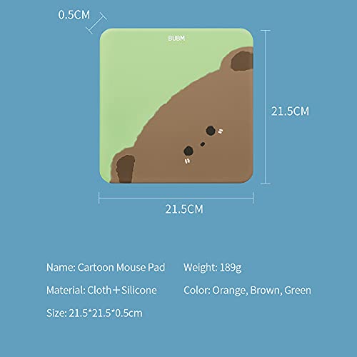 Sunbaca Cartoon Mouse Pad Suave Múltiplas Opções Design Encantador Preenchimento De Silicone Suave e
