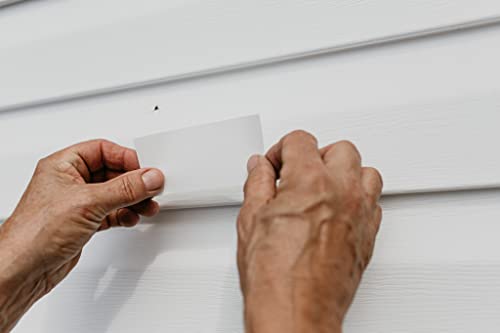 Mendyl Vinyl And Stucco Siding Repairing Kit - Cover Any Cracks, Holes, Or Blemishes On Siding And On Pvc Fence Material - Weather Resistance, Durable, And Waterproof - Contractor 10 Patches #TOP3