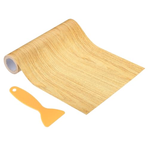 Ruban de réparation bois autoadhésif texture réaliste sol et meuble 25cm