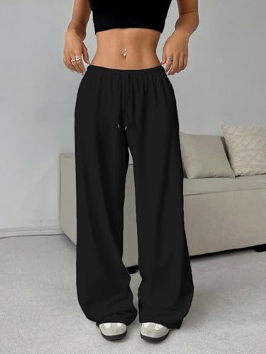Pantalon de survêtement ample évitant les compressions grâce à sa taille haute - 3
