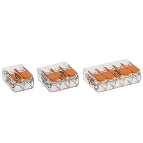 Blister panaché de 40 bornes de connexion automatique 2,3 et 5 entrées S221