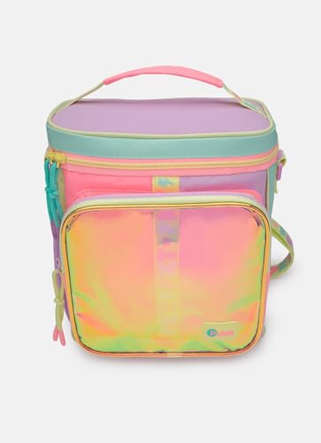 Lancheira Térmica Color Block Rosa - Puket