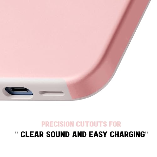Image of Kratos Soft Silicone Case Cover Compatible with iPhone 14 Pro - Everyday Comfort Protection, Wireless Magnetic Charging Case with Raised Edge Camera & Screen Protection, Shock-Resistant Design