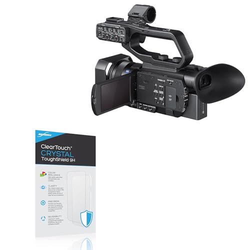 BoxWave Screen Protector Compatible with Sony PXW-Z90 - ClearTouch Crystal ToughShield 9H (2-Pack), Clear 9H Tough Flexible Film Screen Protector