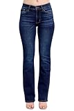 Judy Blue Mid Rise Dark Wash Classic Bootcut, Inseam 32'