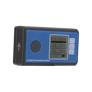 Shipenophy Zonnefilmmeetapparaat, Op batterijen aangedreven de Transmissiemeter Compacte Grootte van de Vensterfilm voor…