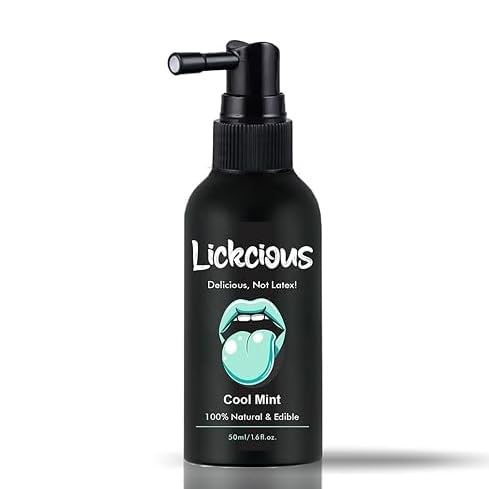 Image of Cool Mint Flavored Oral Spray | Enhances Taste for Couples Fun & Intimate Play | Delicious, 100% Edible & Water-Based Formula | 20ml