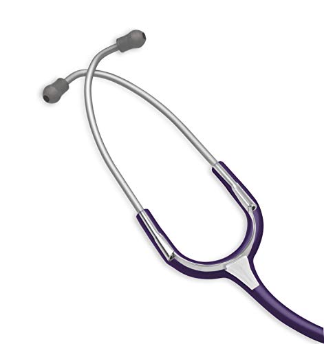 Image of ADC Adscope Lite 619 Ultra Lightweight Clinician Stethoscope with Tuneable AFD Technology, 31 inch Length, Indigo